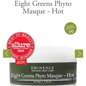 Green phyto face mask